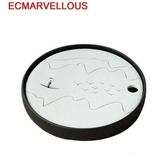 Bandeja Para Servir Board Chinese Sunum Tepsi Te Chino Accessories Set Ceremony Holder Serving Kung Fu Gongfu Tea Tray