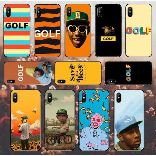 Rapper tyler the creator GOLF bees Phone Case for iPhone 11 12 pro MINI XS MAX 8 7 6 6S Plus X 5S SE 2020 XR