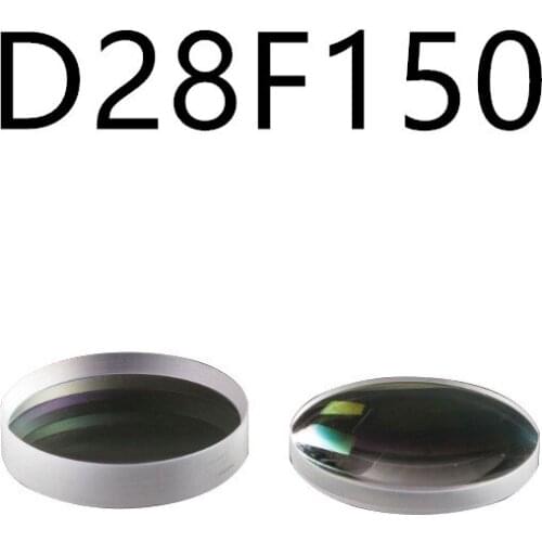 Diameter 28 mm with Focal length 150 mm Plano-convex focusing lens composite laser cutting machine