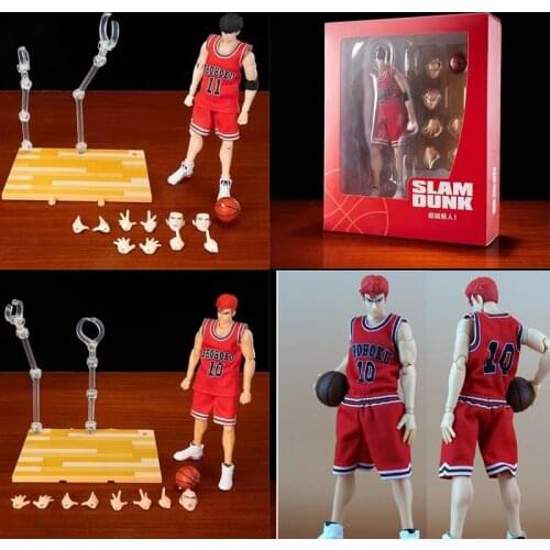 Slam Dunk Figure Hanamichi Shohoku Sakuragi Hanamichi Action Figure Model Gift Toy Doll