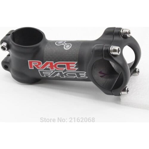 Brand New Raceface Next Mountain&Road bike 6&17 angle degree matte alloy+carbon fibre bicycle stem MTB 31.8*60-120mm Free ship