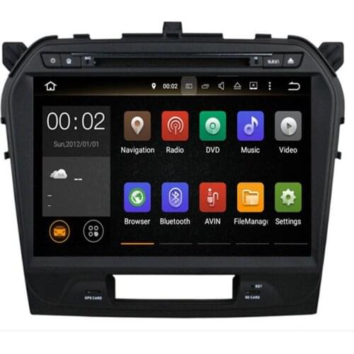 IPS Android 10 8 core 4G+32GROM CAR GPS 2 DIN DVD PLAYER For SUZUKI GRAND VITARA 2015-2020 GPS RADIO STEREO SCREEN NAVIGATION