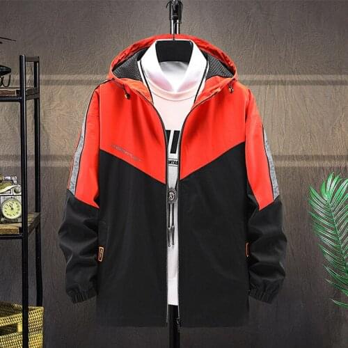 New Youth Workwear Jacket Men Autumn Fashion Hooded Korean TrendOutdoor Hooded Hiking Coat Ski Trekking Camping Hoodie Clothing