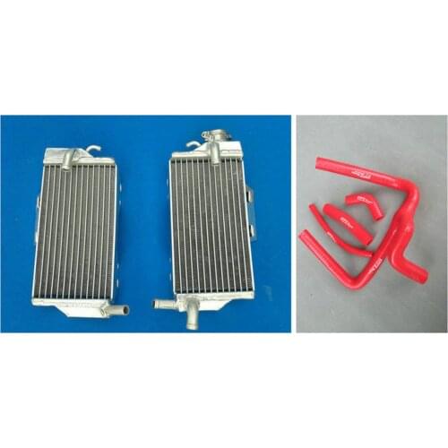 HOT SELLING New Aluminum Radiator & Silicone Y Hose For HONDA CR250 CR250R CR 250 R 2005-2007 2005 2006 2007