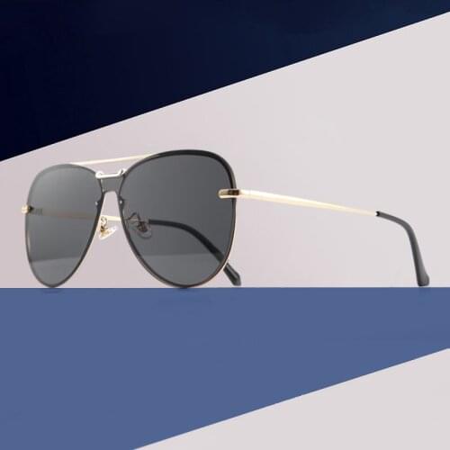 Oval Rimless Sunglasses Men 2021 Fashion Luxury Brand Shades For Women Vintage Pilot Sun Glasses Driving Lunette De Soleil Femme