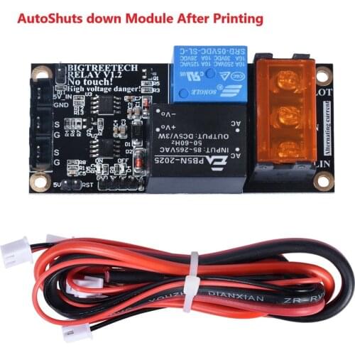 BIGTREETECH Relay V1.2 Auto Shuts down Module After Printing Accesorios Impresora 3d For SKR V1.3 PRO CR10 Reprap 3D Printer