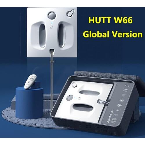 Hutt W66 Robot Window Vacuum Cleaner Robot for Home Electric Window Cleaning Washer Smart Planned Routing Global Version