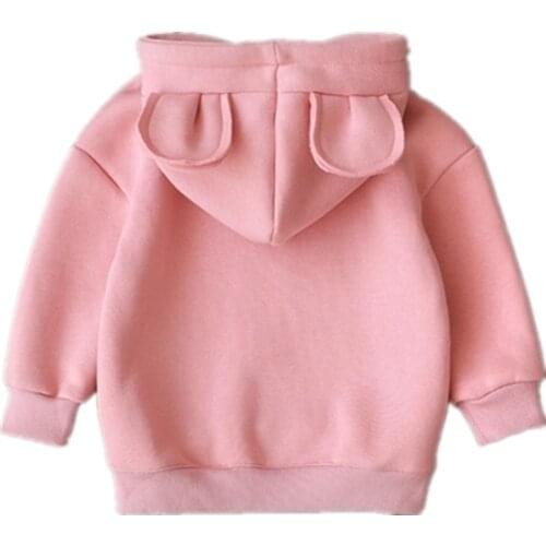 Spring Autumn Baby Boys Girls Clothes Children Cotton Hooded Sweatshirt Kids Casual Sportswear Infant Clothing Hoodies