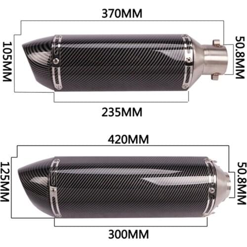 Universal Motorcycle Yoshimura Exhaust Pipe Modified DB Killer Muffler Tubo De Escape Moto For KTM YAMAHA Honda Z900 MT07 R15