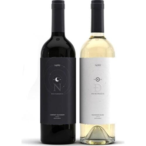 Private personalized gold logo label, label maker made attractive vinyl logo name label