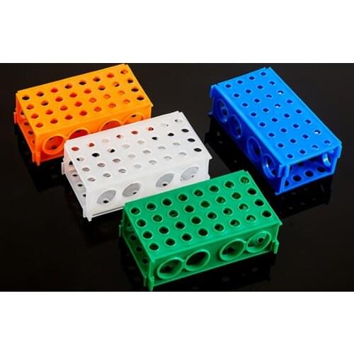 1pcs plastic 0.5ml 1.5ml 10/15ml 50ml Multifunctional centrifuge tube rack freezing test tube holder Available on four sides