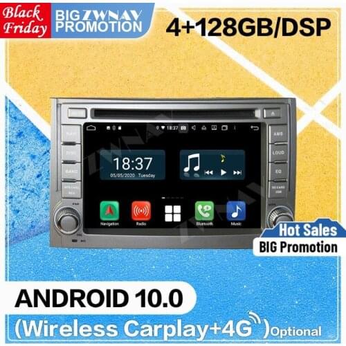 128GB Carplay Android 10 screen Multimedia DVD Player for Hyundai H1 Grand Royale 2011 2012 GPS Navi Auto Radio Stereo Head unit