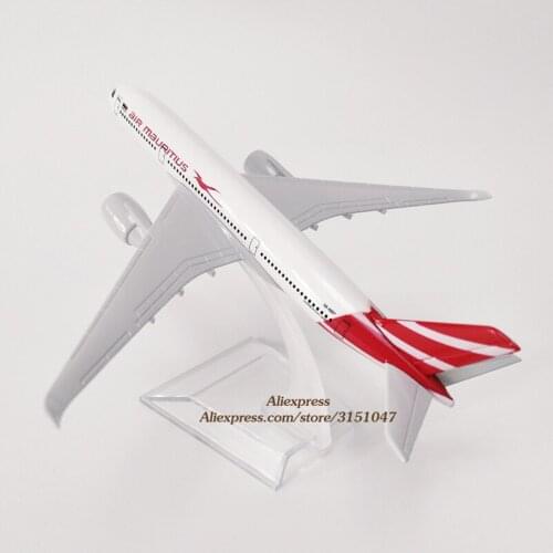 16cm Mauritius Air Airbus 350 A350 Airlines Plane Model Alloy Metal Diecast Model Airplane Aircraft Airways Gift