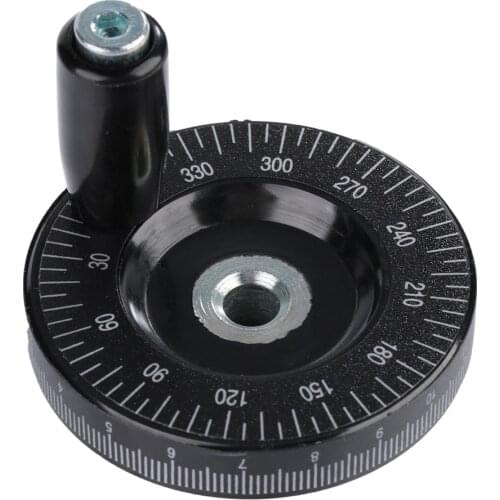 63mm Solid Bakelite Hand Wheel Scale Handwheel Machinery Accessaries Bakelite Hand Wheel