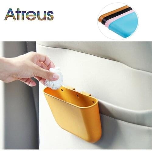 Car Hanging Phone Holder Storage Bag For BMW E46 E90 E60 F30 Mitsubishi Lancer Outlander ASX Peugeot 206 307 3008 407 208 508