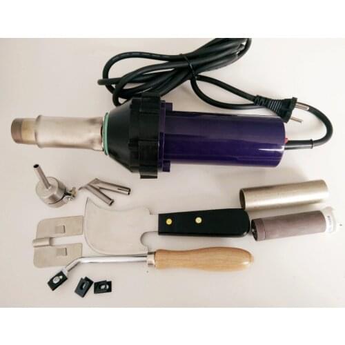 Free Shipping - 120V / 230V 1600W High Quality Plastic Floor Welding Kit ,Heat Gun Kit