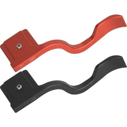 Thumbs up Grip for Fuji X-T100 X-T200 XT100 XT200 Camera Fujifilm Black Red Aluminum Hot Shoe Grip