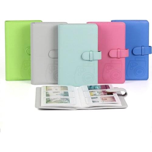 3inch PU Leather Photo Album Instant Photo Storage Case for Fujifilm Instax Mini 8/9/7s/7C/25/70/90 Mini Film Photo Book