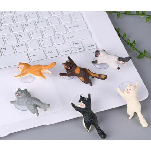 Cute Cat Rescue Mobile Phone Holder Stand Sucker Tablets Smartphone Holder Universal Stand Bracket For Xiaomi Samsung Huawei