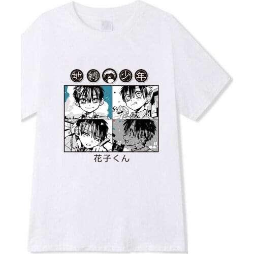 Hot Toilet Bound Hanako Kun Graphic Tees Classic Anime T-shirt Japanese Harajuku Style Tops Men/women Personality Clothes Unisex