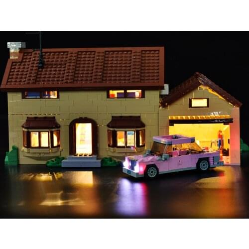 LED Light Kit For 71006 Compatible With 16005 House DIY Toys Set (Not Included Building Blocks)