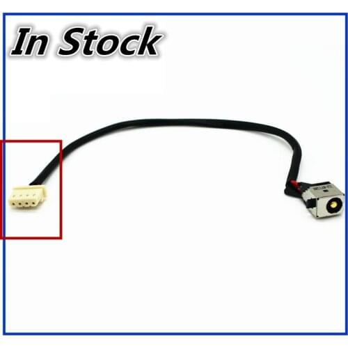 New Laptop For Asus N56 N56J N56JK N56JR N56V N56V8 ROG G56 G56JK DC Power Jack Charging Connector Port with Cable Wire