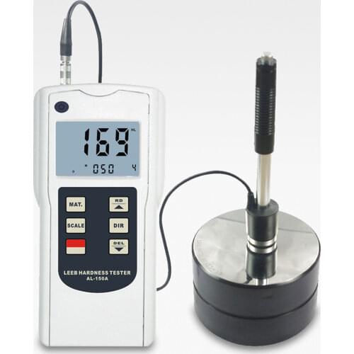 Portable Metal Hardness Tester AL-150A Digital Leeb Hardness Tester Store 250 measurements