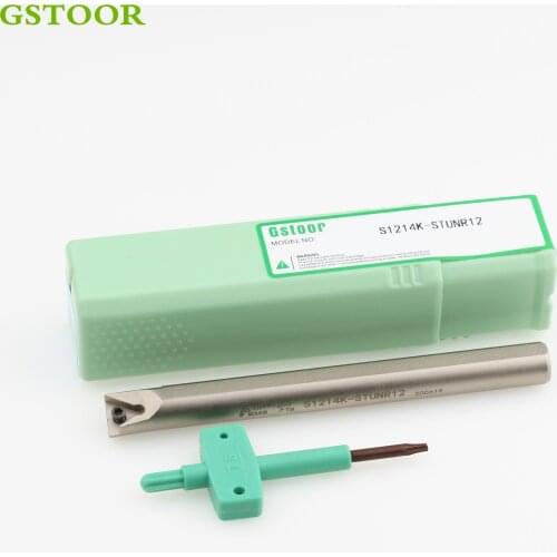 1PC S1214K-STUNR12 CNC boring tool bar Internal Tunring Tools Holder Lathe Cutting For TNMU/TNMG