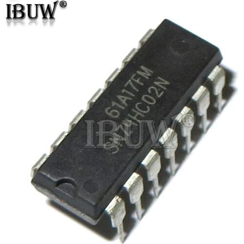 10PCS SN74HC02N SN74HC08N 74HC132 SN74HC32 74HC86 74HCT04 74HC14 74HCT00 74HCT02 SN74HC02N DIP-14