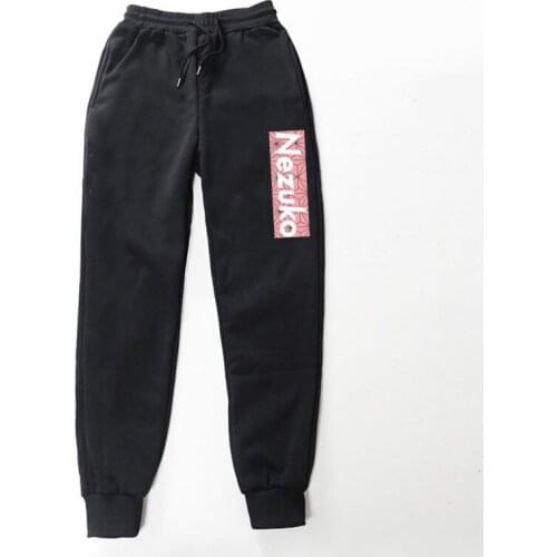 Many Colors Of Japanese Street Wear Anime Demon Killer Pants For Men And Women Pantalon Kandal Holmbrey Wool Mens Trace Pants