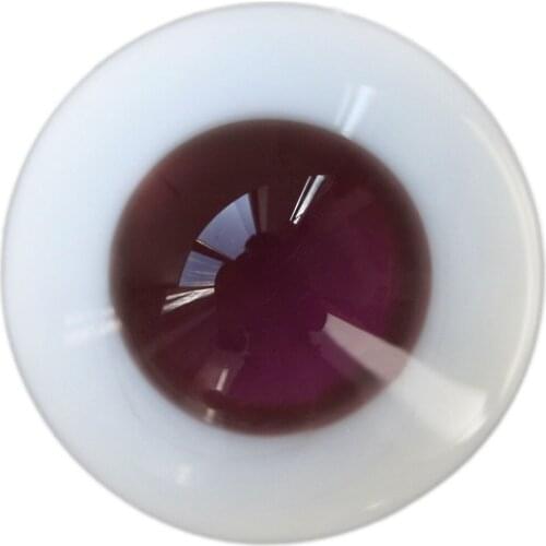[wamami] Ew18# 10mm Glass Eyes/Red Eyes/No Pupil Eyes For BJD Dollfie