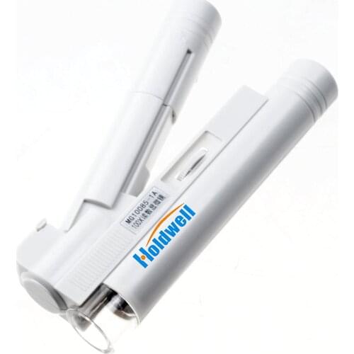 Holdwell Jeweler Loupe Antique Mini LED 100x Magnifying Glass Magnifiers Microscope