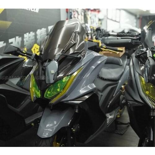 For KYMCO AK550 ak 550 2017-2018 Motorbike Headlight Protector Cover Screen Lens