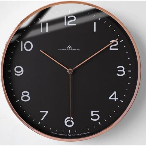 Gold Modern Design Wall Clock Noridc Luxury Living Room Creative Silent Wall Clock Bedroom Kitchen Reloj Cocina Home Decor ZB5WC