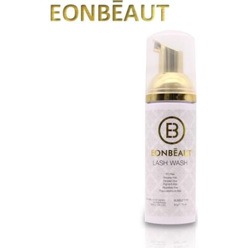 1 Bottle Professional Eyelash Shampoo Foam Cleaner Individual Eyelash Extension Cleanser Shampoo Eyelashes Detergent