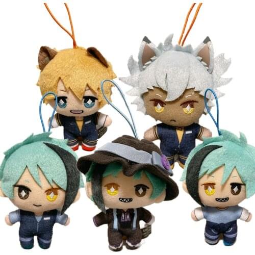 10cm Vil Azul Floyd Jade Plush Twisted Wonderland Plush Toy Leona Kingscholar Soft Stuffed Dolls for Boys Peluche Plush Keychain