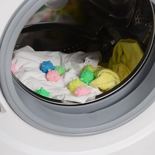 9PCS Laundry ball decontamination anti-winding washing machine anti-winding laundry ball cleaning and washing household products