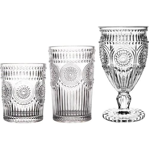 Water Bottle Wave Glass Cup Ice Beer Cup Wine Whiskey Drinkware Creative Tea Mug Transparent Coffee Juice Milk Tea Drinkware