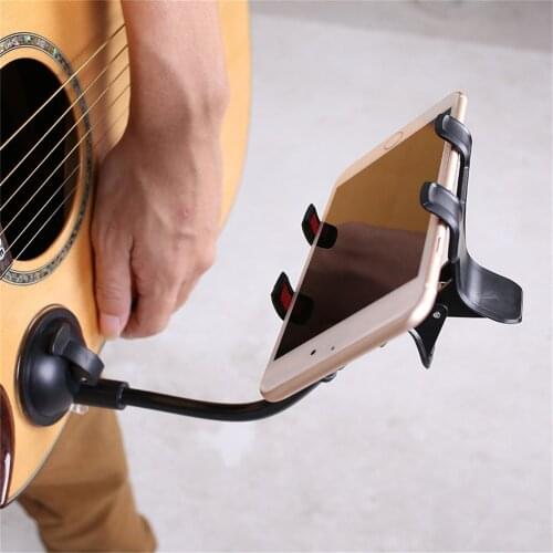 Suction Cups Phone Support Car Mobile Street Singing Lyrics Cups Musicians Guitar Stand Stand Guitar Accessory Support Holder