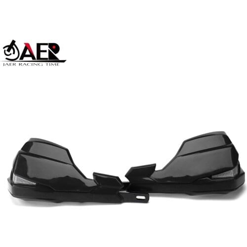 JAER 22mm 28mm Motorcycle Hand Guards Handguard Protector with Turn Signal Light Motocross Scooter ATV Proguard Guard Gear