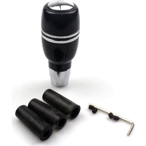 Cool Black Aluminum Universal Car Truck Automatic Gear Stick Shift Knob Shifter Lever Accessories