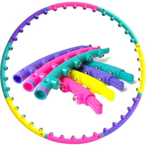 Massage-colorful hoop Single Row 8 Setions Magnet hoop