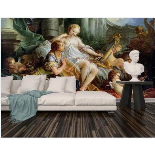Wallpaper 3 d custom mural on the wall Queen Elizabeth Court of England living room decor photo Wallpaper for walls in rolls