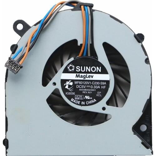New CP516325-01 For Fujitsu Lifebook LH531 BH531 Cpu Cooling Fan MF60120V1-C230-S9A DC5V 0.33A 6033B0024901
