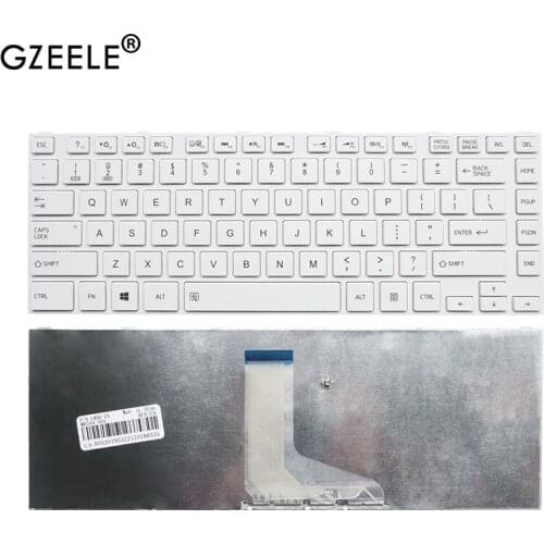 New for TOSHIBA L800 L805 L830 L835 L840 L845 L840D L845D L800D P840 P845 C800 C840 C845 Laptop Keyboard Frame White US