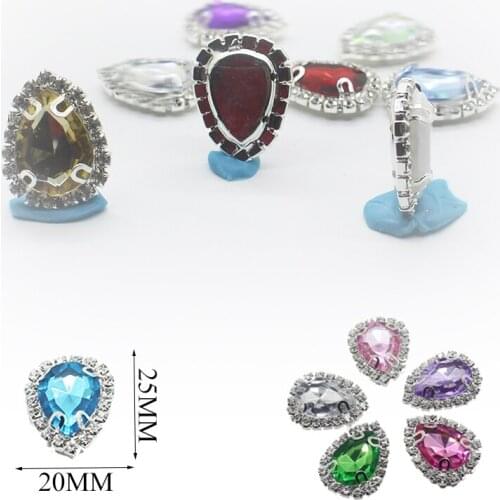 SLimited edition! Alloy Color Crystal Diamond Buckle DIY Sewing Holiday Jewelry Decoration Rhinestone Accessories Direct Sales