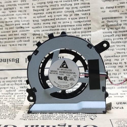 Original Delta KDB0505HA Laptop Blower Fan For np542u3x Cooling fan 5V 0.4A 3PIN