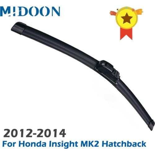 MIDOON Wiper 20" Rear Wiper Blade For Honda Insight MK2 Hatchback 2012 2013 2014 Windshield Windscreen Rear Window