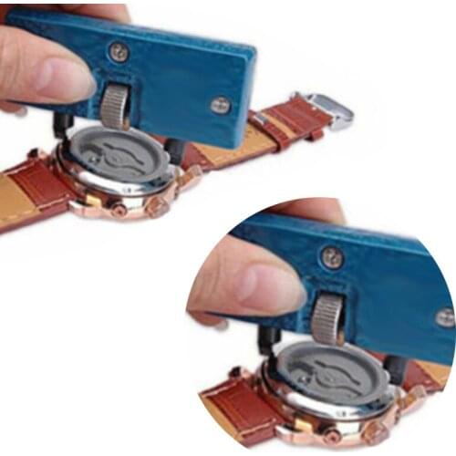 Convenient Adjustable Watch Opener Back Case Tool Press Closer Remover Wrench Screw Wrench Repair Kits Watch Battery Remover