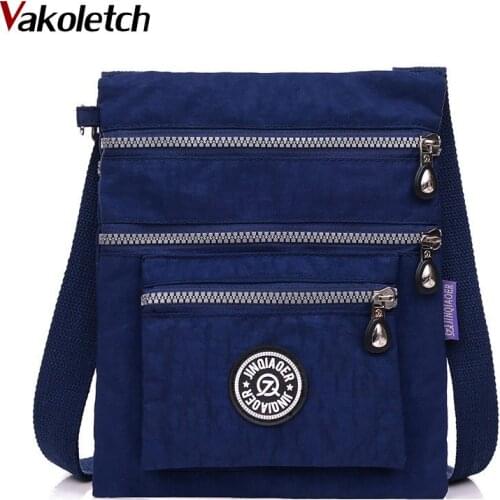 Waterproof Nylon Women Messenger Bags Small Purse Shoulder Bag Female Crossbody Bags Handbags High Quality Bolsa KL589